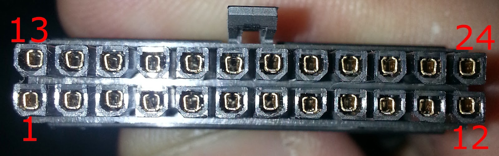 Backplane power connector